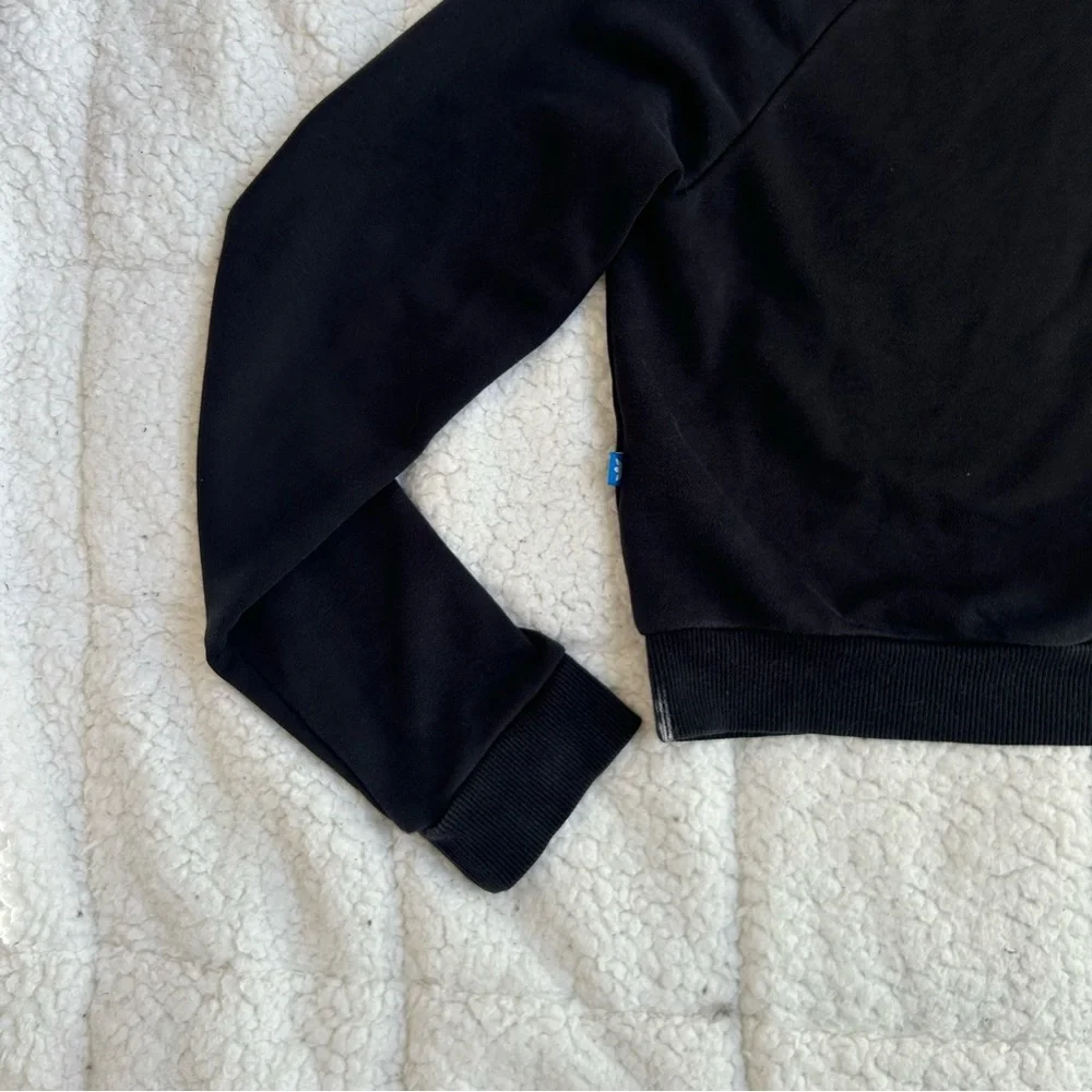 Adidas Black Hoodie with White Logo - Picture 11 of 11